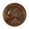 Carved Wooden Medallions with Profiles of Knights, Set of 2, Image 3