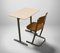 Vintage School Desk and Chair, Set of 2, Image 4