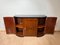 Art Deco Sideboard aus Nussholz Furnier & Nickel, Frankreich, 1930er 15