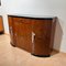 Credenza Art Déco impiallacciata in noce e nichel, Francia, anni '30, Immagine 8