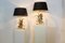 Wild Duck Table Lamps in Travertine and Gilt Metal by Lanciotto Galeotti, 1890s, Set of 2 10