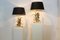 Wild Duck Table Lamps in Travertine and Gilt Metal by Lanciotto Galeotti, 1890s, Set of 2, Image 10
