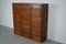 French Oak Bank Cabinet with Drop Down Doors, 1920s 12