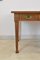 Französischer Schreibtisch aus Holz & Leder mit Stuhl, 1920er, 2er Set 7