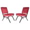 Italian Velvet Chairs, 1950s, Set of 2, Image 1