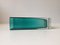 Turquoise Rectangular Glass Vase by Gunnar Ander for Lindshammar 2