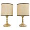 Mid-Century Brass Table or Bedside Lamps, Italy, 1960s, Set of 2, Image 1