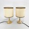 Mid-Century Brass Table or Bedside Lamps, Italy, 1960s, Set of 2 2