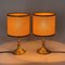 Mid-Century Brass Table or Bedside Lamps, Italy, 1960s, Set of 2 4