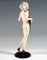 Art Deco Nude with Fan Figurine by Josef Lorenzl for Goldscheider, Vienna, Austria, 1936 4