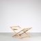 Regina D'Africa Chair with Stool by Vico Magistretti for Alias, Italy, 1970s, Set of 2 16