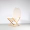 Regina D'Africa Chair with Stool by Vico Magistretti for Alias, Italy, 1970s, Set of 2, Image 8