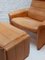 Camel Leather Ds-50 Lounge Chair & Footstool attributed to de Sede, 1970s, Set of 2, Image 9