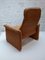 Camel Leather Ds-50 Lounge Chair & Footstool attributed to de Sede, 1970s, Set of 2 7