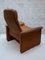 Camel Leather Ds-50 Lounge Chair & Footstool attributed to de Sede, 1970s, Set of 2 6