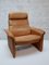 Camel Leather Ds-50 Lounge Chair & Footstool attributed to de Sede, 1970s, Set of 2, Image 4