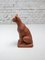 Terracotta Sculpture of a Sitting Cat, 1970s, Image 5