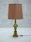 Green Ceramic Table Lamps attributed to Poul Eliasen, 1967, Set of 2 2