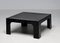 Italian Black Fiberglass Coffee Table, 1960s 4