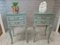 Vintage French Country Style Bedside Cabinets, Set of 2 3