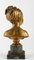 Houdon, Büste von Louise Brongniart, 19. Jh., Vergoldete Bronze 4