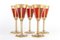 Bohemian Crystal Glasses, 19th Century, Set of 5, Image 2