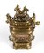 Quemador de perfume chino de bronce, siglo XX. Juego de 3, Imagen 6