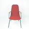 Mid-Century Austrian Red Lounge or Cocktail Chair by Carl Auböck, 1950s, Image 9