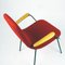 Mid-Century Austrian Red Lounge or Cocktail Chair by Carl Auböck, 1950s 3