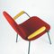 Mid-Century Austrian Red Lounge or Cocktail Chair by Carl Auböck, 1950s, Image 3