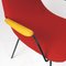 Mid-Century Austrian Red Lounge or Cocktail Chair by Carl Auböck, 1950s 10