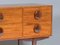 Mid-Century Button Handled Teak Sideboard, 1960s 9