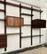 Mid-Century Suspended Wooden Wall Unit attributed to Poul Cadovius, Denmark, 1960s 8