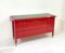 Mid-Century Red Chest of Drawers attributed to Carlo di Carli, Italy, 1970s 2