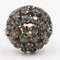 10 Karat Yellow Gold Ring with Sapphires, 1970s, Image 6