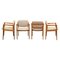 Armchairs by Karl Erik Ekselius for J.O. Carlsson, 1960s, Set of 4 1