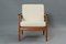 Teak and Rattan Armchair attributed to Folke Ohlsson for Dux, 1960s, Image 2