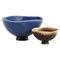 Enameled Stoneware Bowls attributed to Berndt Friberg for Gustavsberg, 1960s, Set of 2 1