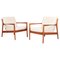 Mid-Century Model Usa-75 Armchairs attributed to Folke Ohlsson for Dux, 1960s, Set of 2 1