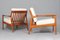 Mid-Century Model Usa-75 Armchairs attributed to Folke Ohlsson for Dux, 1960s, Set of 2, Image 4