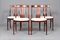 Mid-Century Modern Rosewood Dining Chairs, 1960s, Set of 4 2