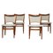 SW 87 Chairs by Finn Juhl, 1950s, Set of 4 2