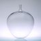 Clear Glass Apple Vase by Ingeborg Lundin for Orrefors, 1950s 2