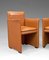 Leather Model 401 Break Armchairs for Cassina attributed to Mario Bellini, 1980s, Set of 2 6