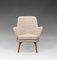 Mid-Century Modern Pedro Armchair in Beech and Ulpholstery by Carl Gustaf Hiort, 1950s, Image 3