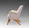 Mid-Century Modern Pedro Armchair in Beech and Ulpholstery by Carl Gustaf Hiort, 1950s, Image 5