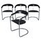 Canasta Chair in Chrome Steel and Leather from Arrben, 1980s 1