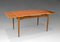 Extendable Dining Table in Teak Wood and Beech, 1960s 3
