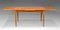 Extendable Dining Table in Teak Wood and Beech, 1960s 4