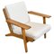 Fauteuil attribué à Hans J. Wegner pour Getama, 1950s 1